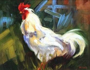 unknow artist Cock 097 china oil painting image